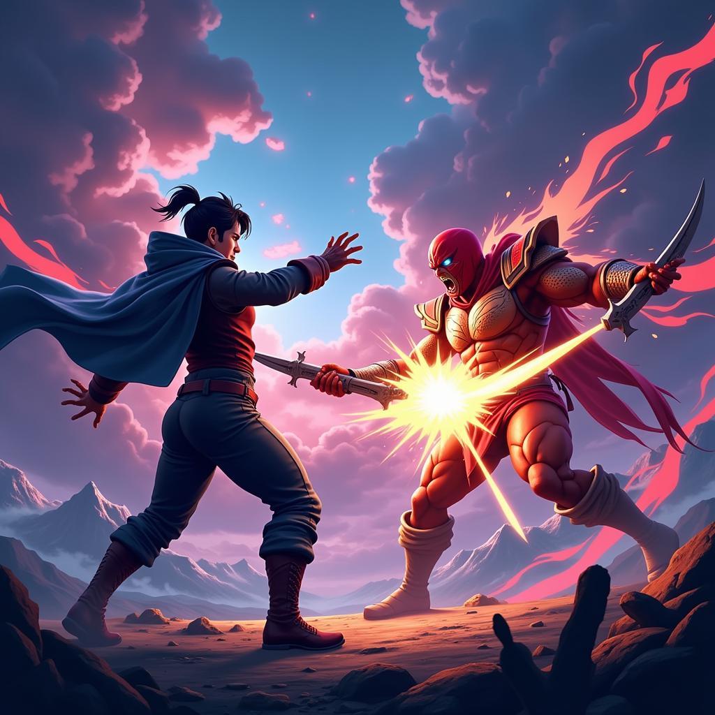 Brave Fighter Mod APK Gameplay Screenshot