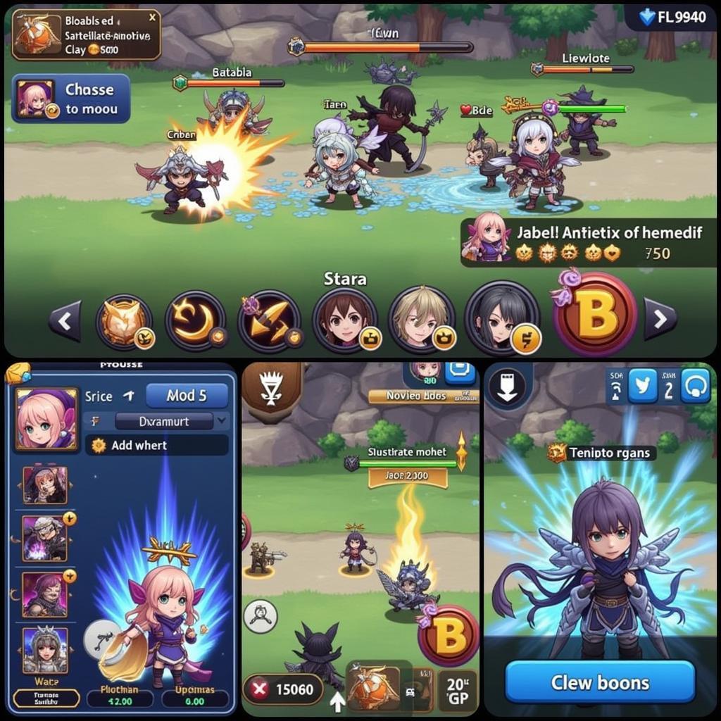 Brave Frontier The Last Summoner Mod APK Gameplay Screenshot