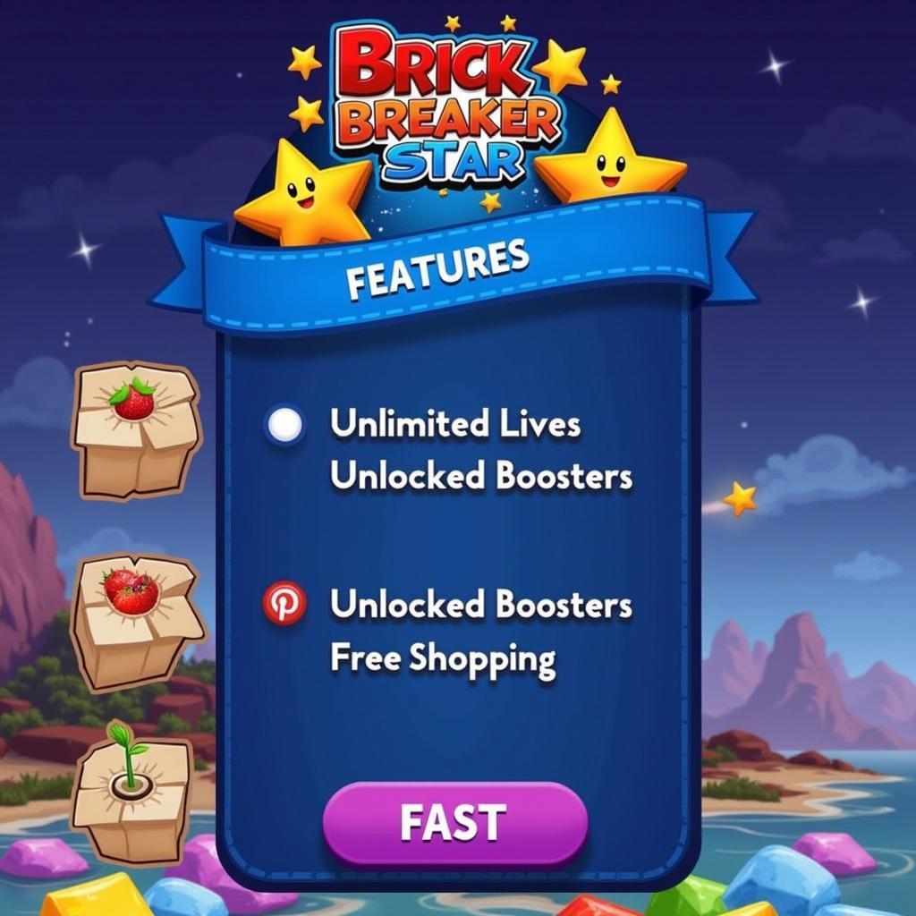 Brick Breaker Star Mod APK Unlocked Features