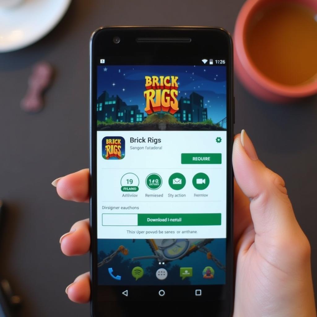 Downloading Brick Rigs APK on an Android Device