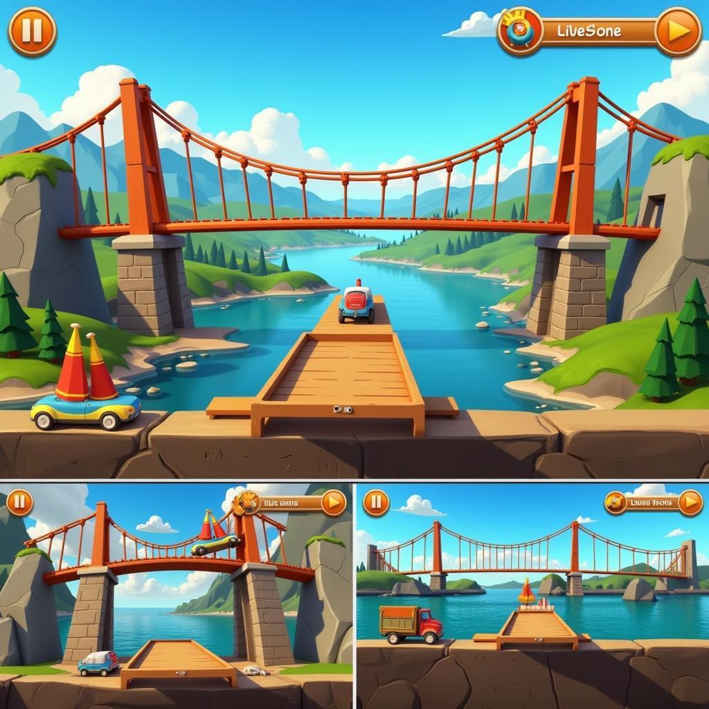 Bridge Constructor Gameplay