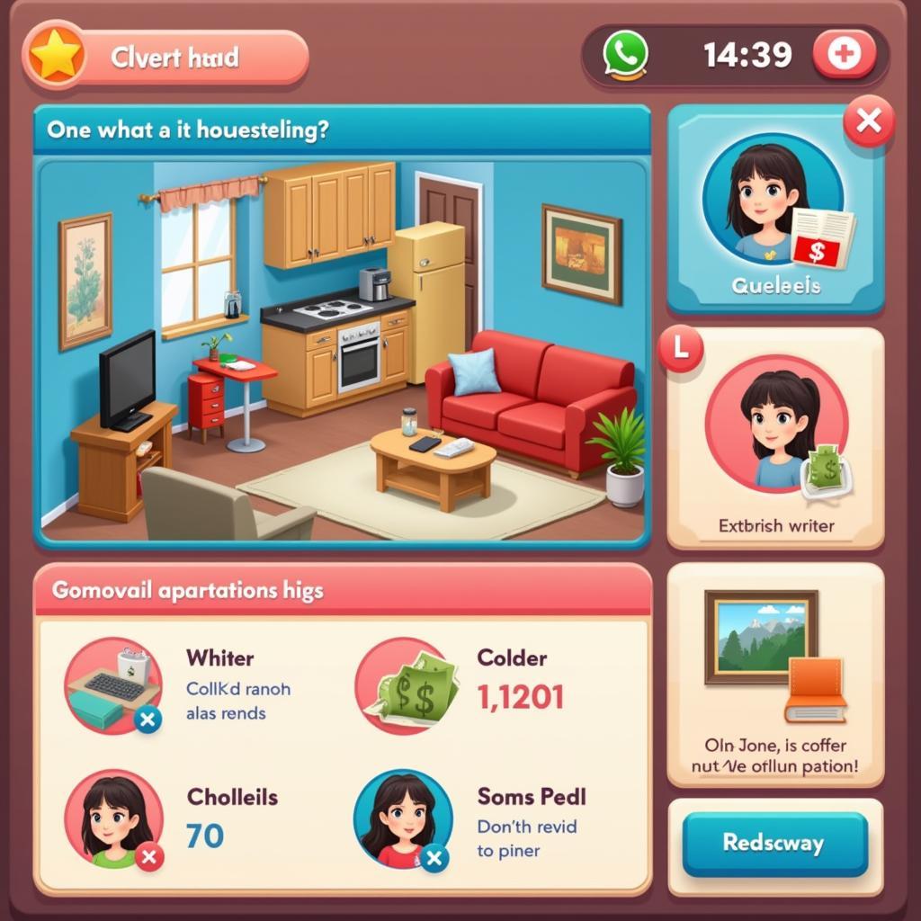 Broke Girl APK Gameplay Screenshot