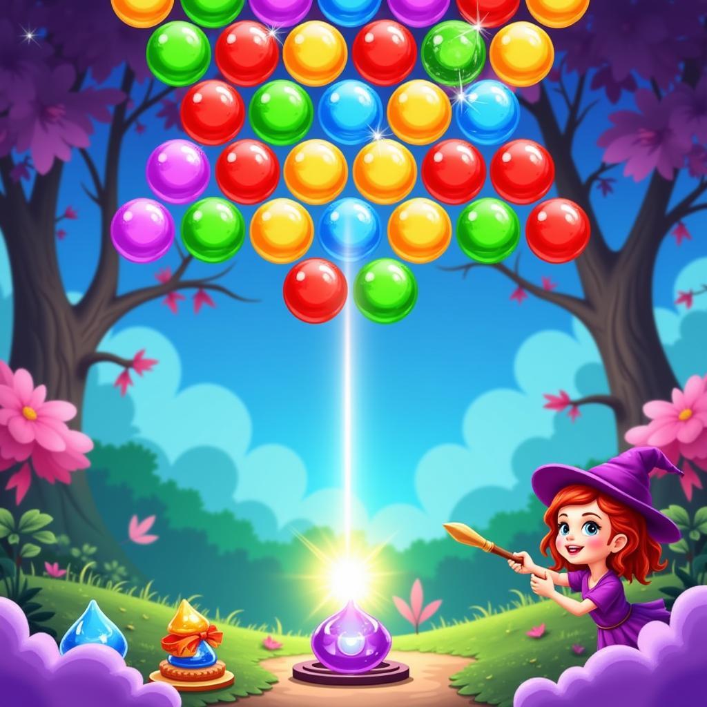 Bubble Witch 2 Saga Mod Apk Gameplay