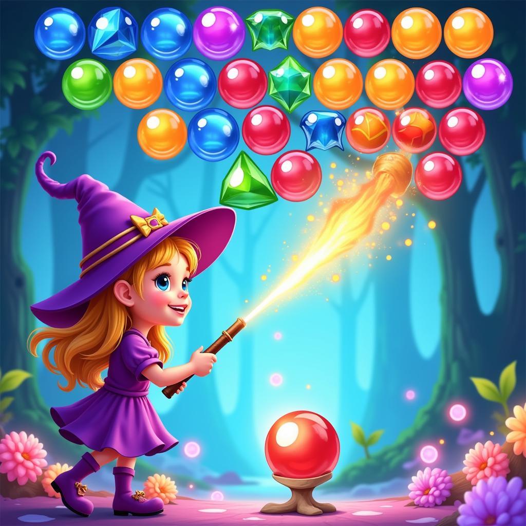 Bubble Witch Saga 3 Gameplay Screenshot