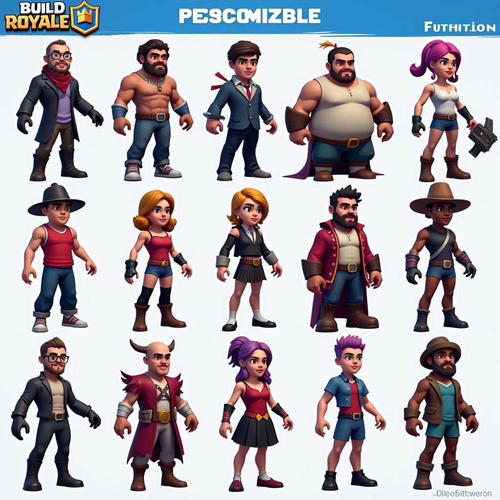 Build Royale Characters