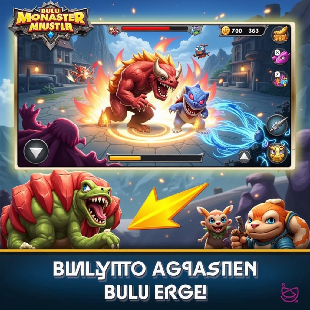 Bulu Monster Mod APK Gameplay Screenshot