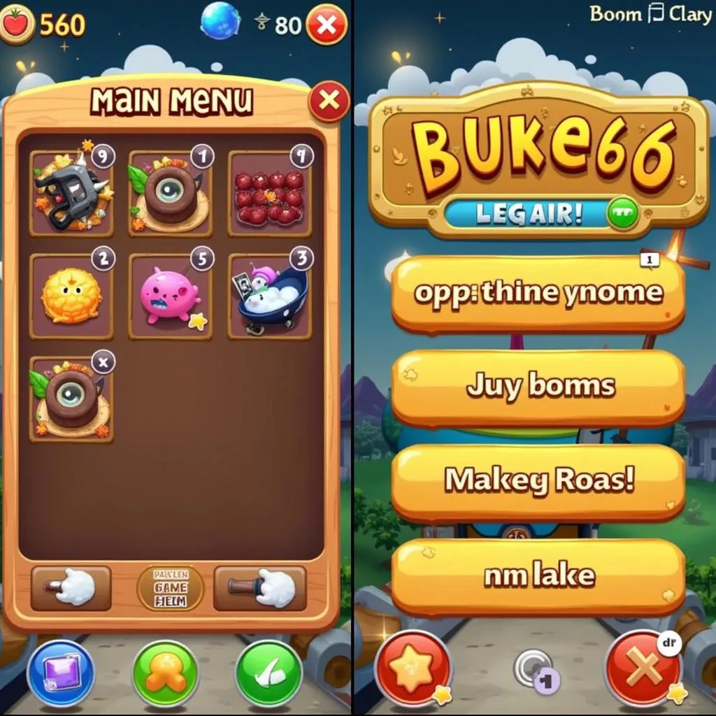 Bum66 APK game interface