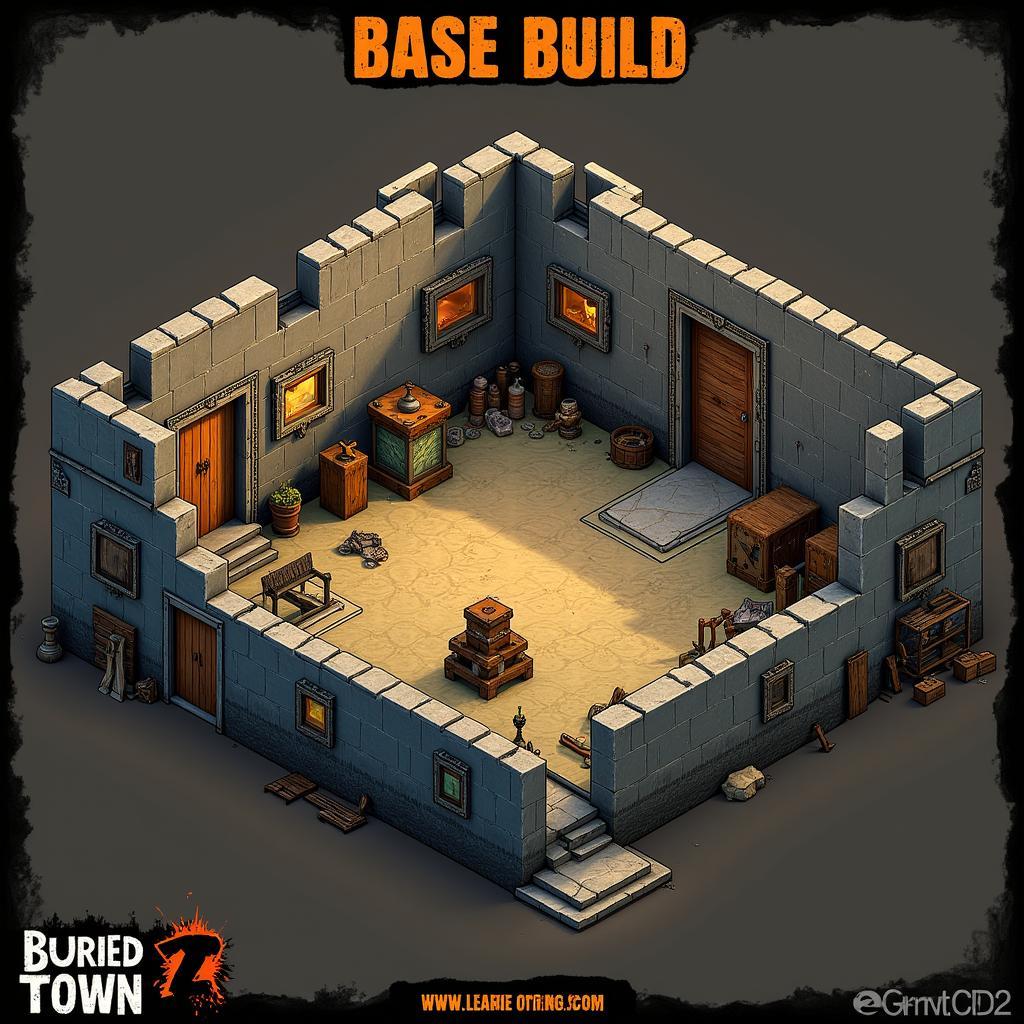 Buried Town 2 Base Building Gameplay