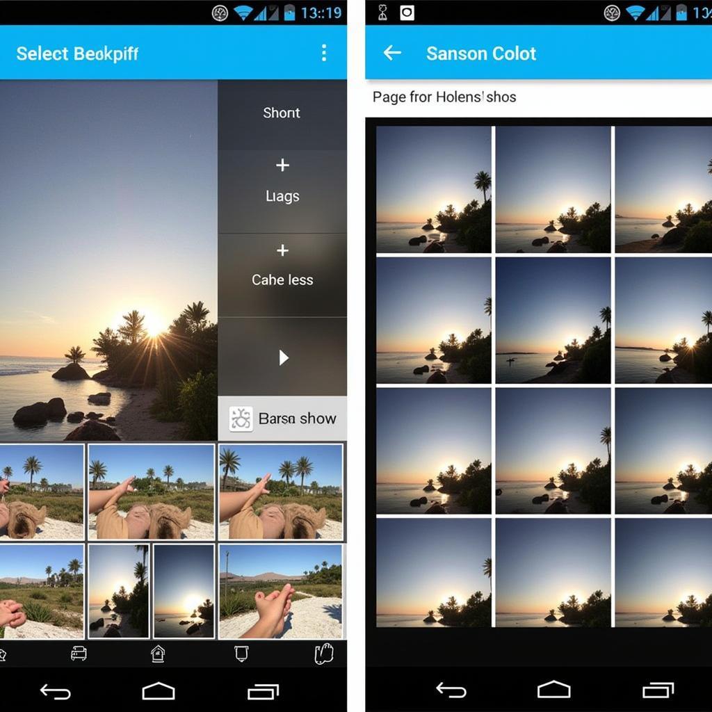 Selecting the Best Shot with Burst Camera Pro APK