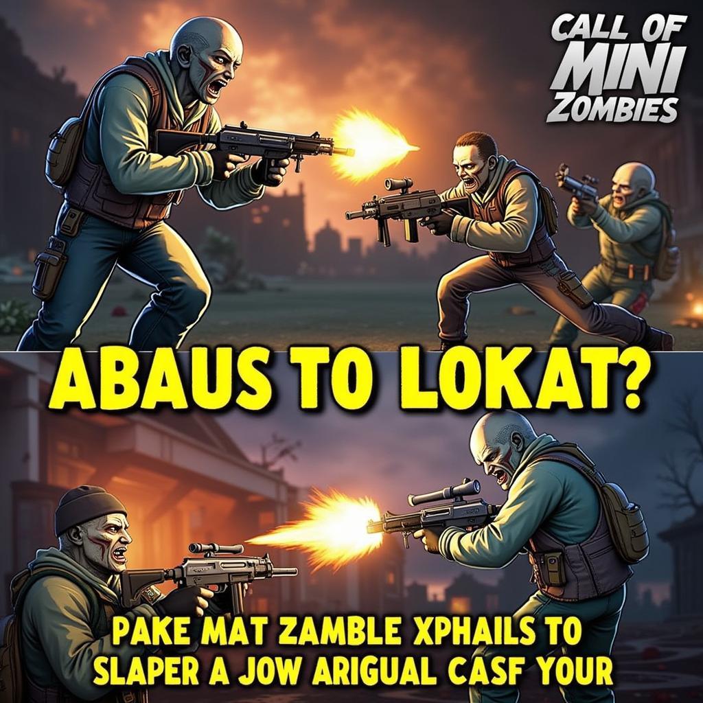 Call of Mini Zombies Mod APK Gameplay