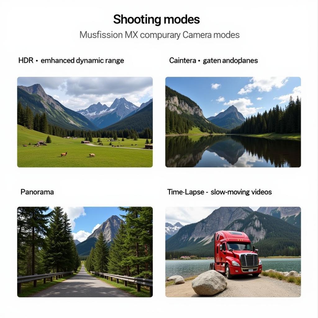 Camera MX Premium APK Shooting Modes