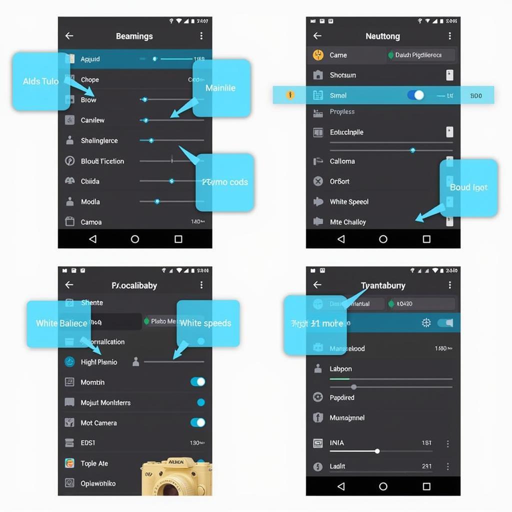 Camera2 API Manual Controls Screenshot