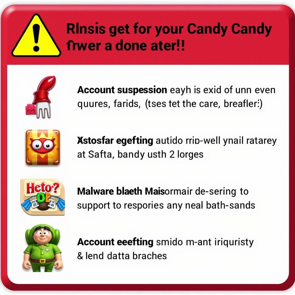 Candy Crush Hack Risks