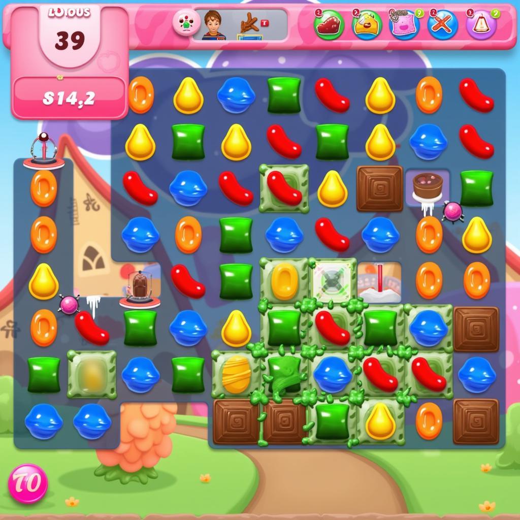 Candy Crush Jelly Saga Gameplay Screenshot