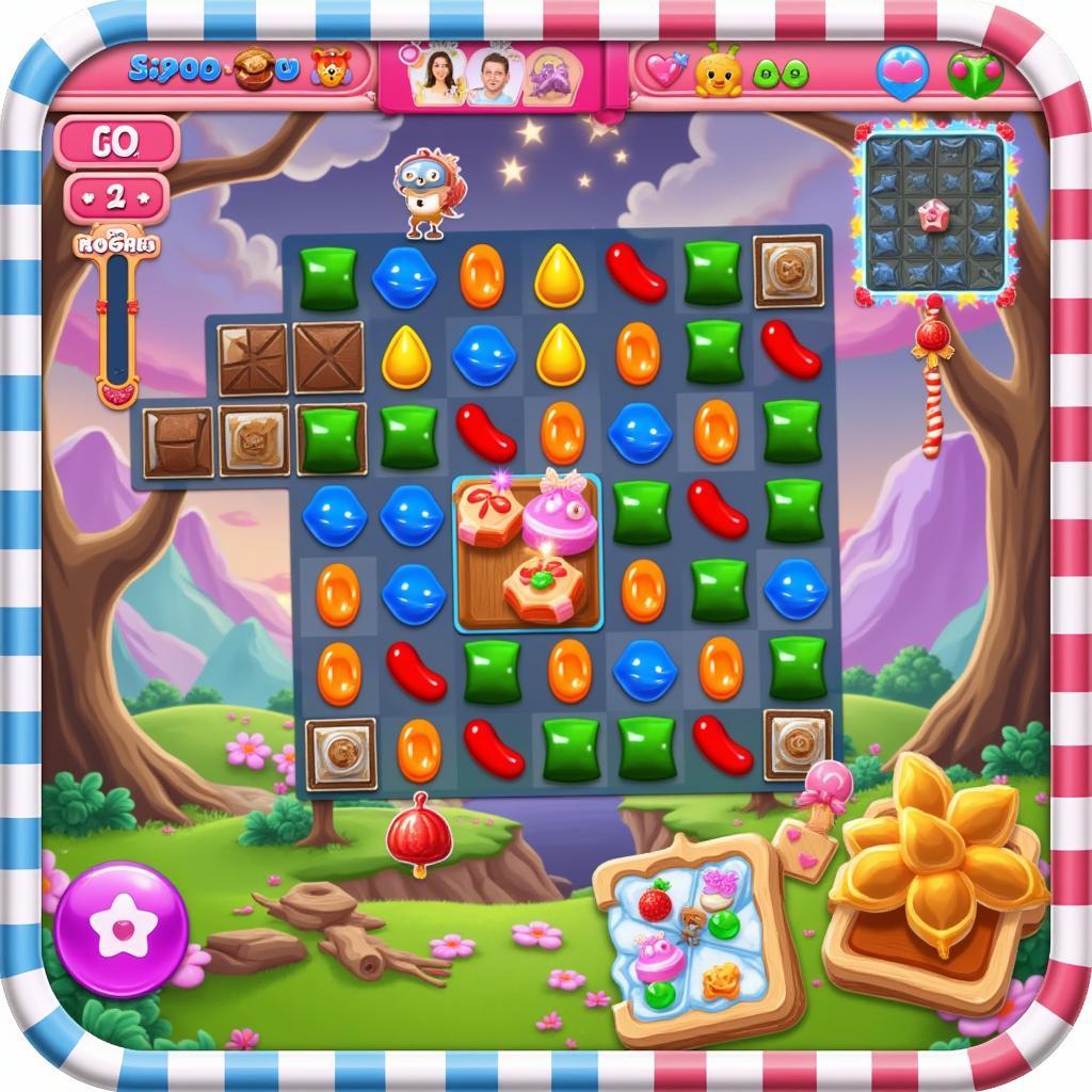 Candy Crush Saga 1.24.0 APK Gameplay