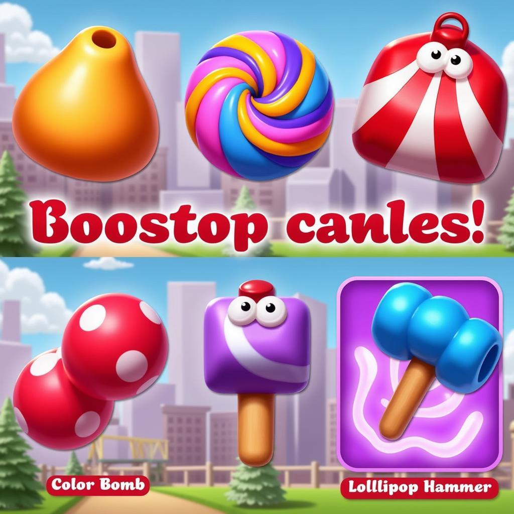 Candy Crush Saga Mod APK Boosters