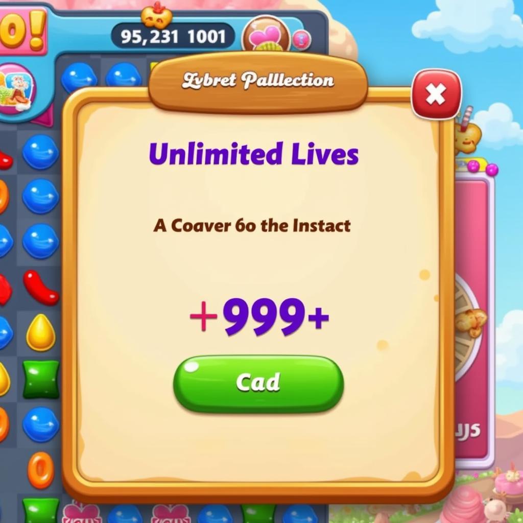 Candy Crush Saga Mod APK Unlimited Lives