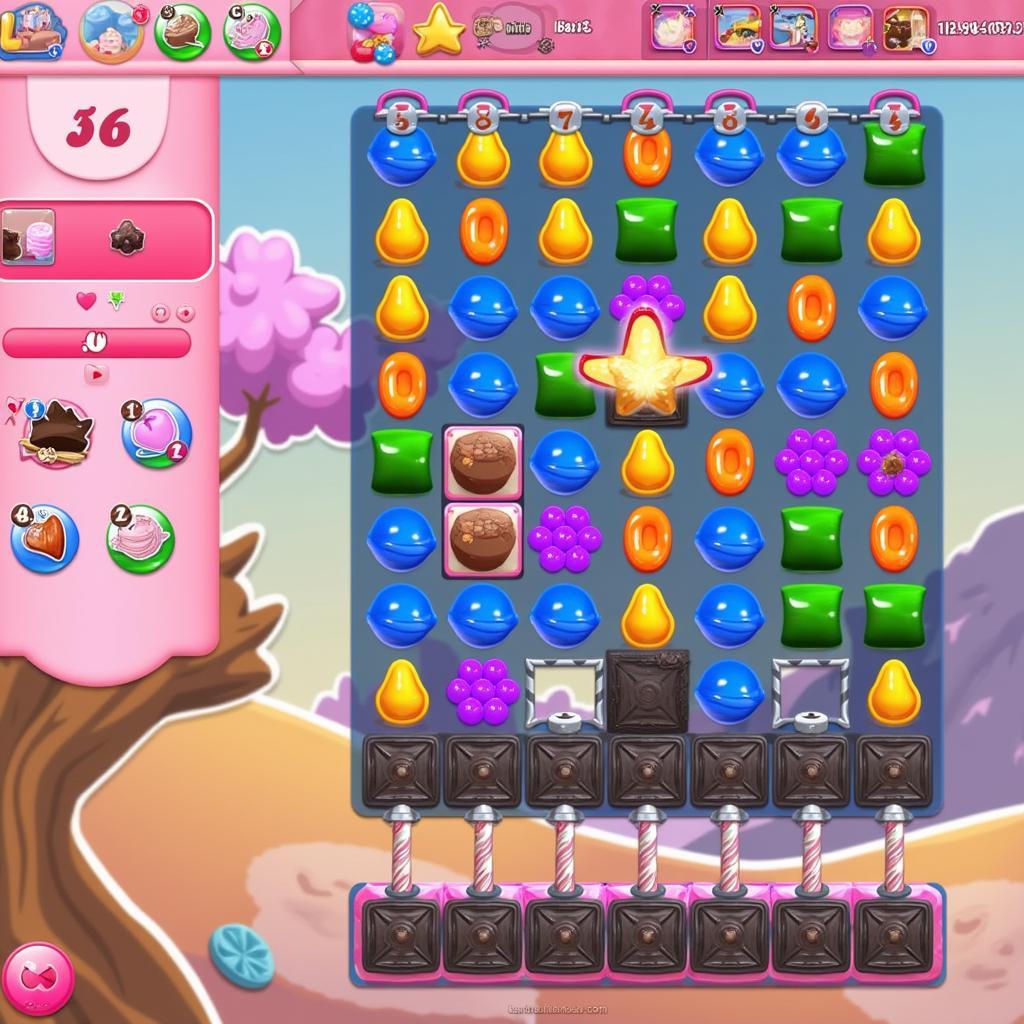 Candy Crush Soda Saga Hack APK Gameplay Screenshot