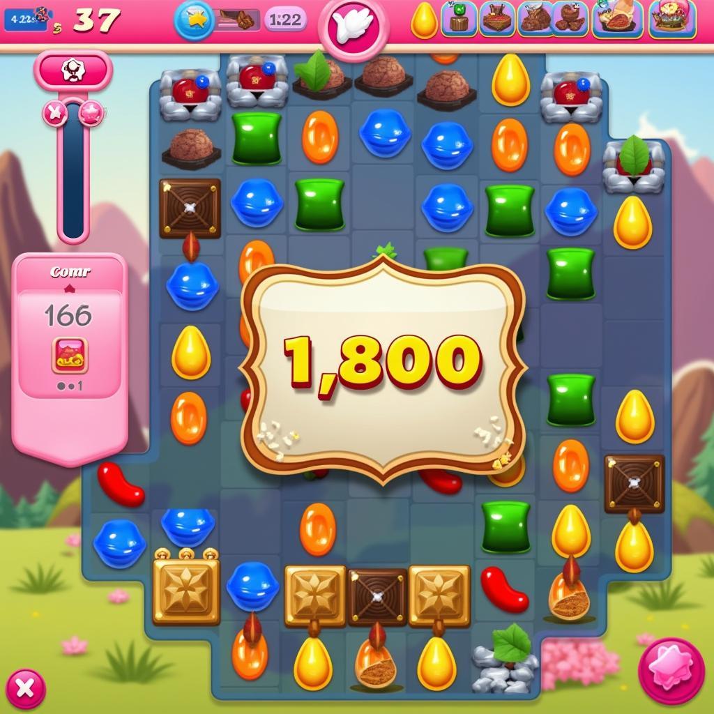 Candy Crush Saga Unlimited Gold Bars Gameplay