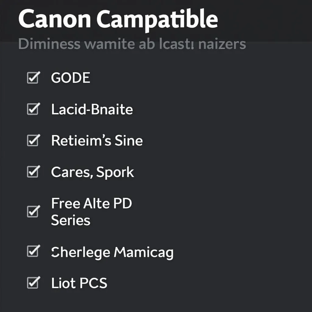 Canon Camera Connect app compatibility