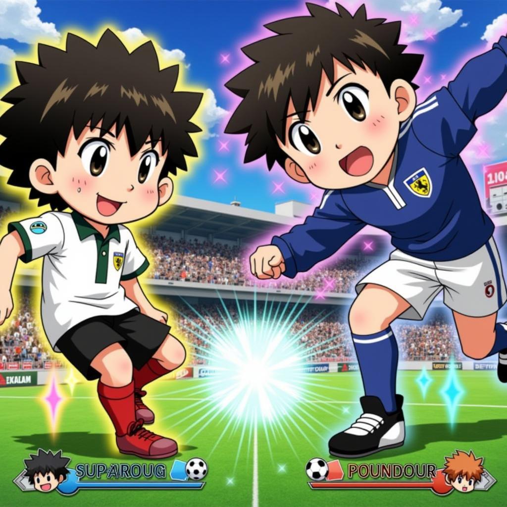 Captain Tsubasa Mod Apk Gameplay Screenshot