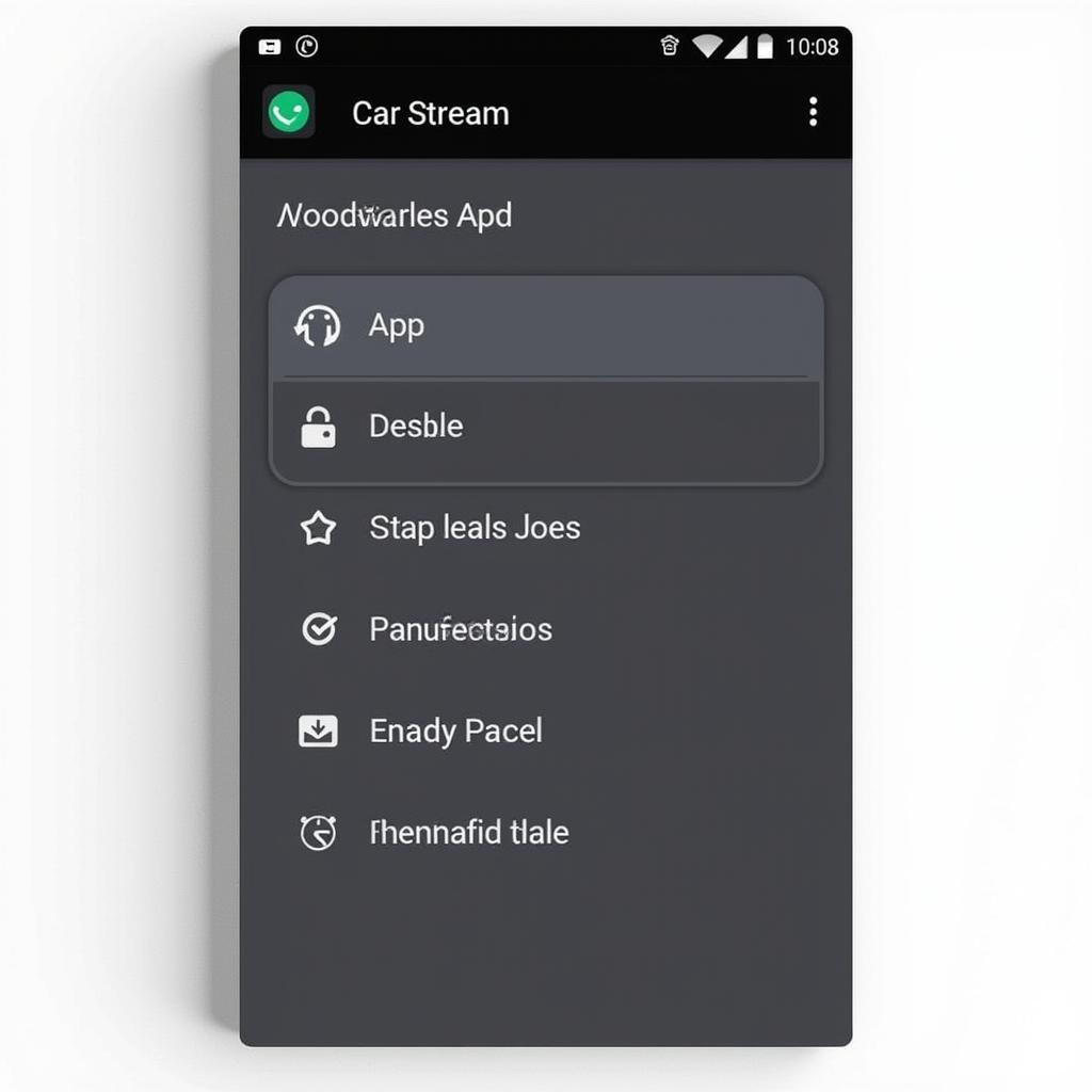 Car Stream APK 2019 Interface