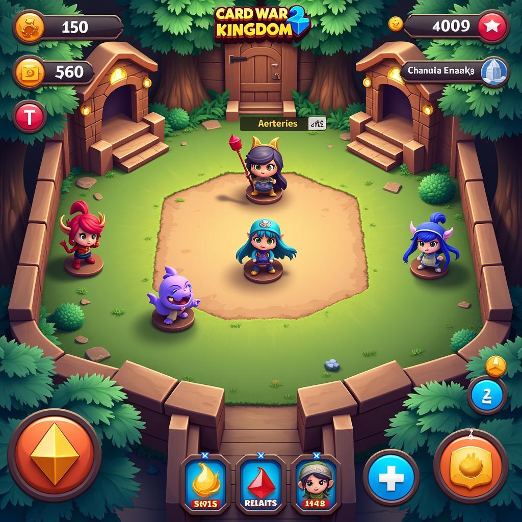 Card War Kingdom Gameplay Screenshot