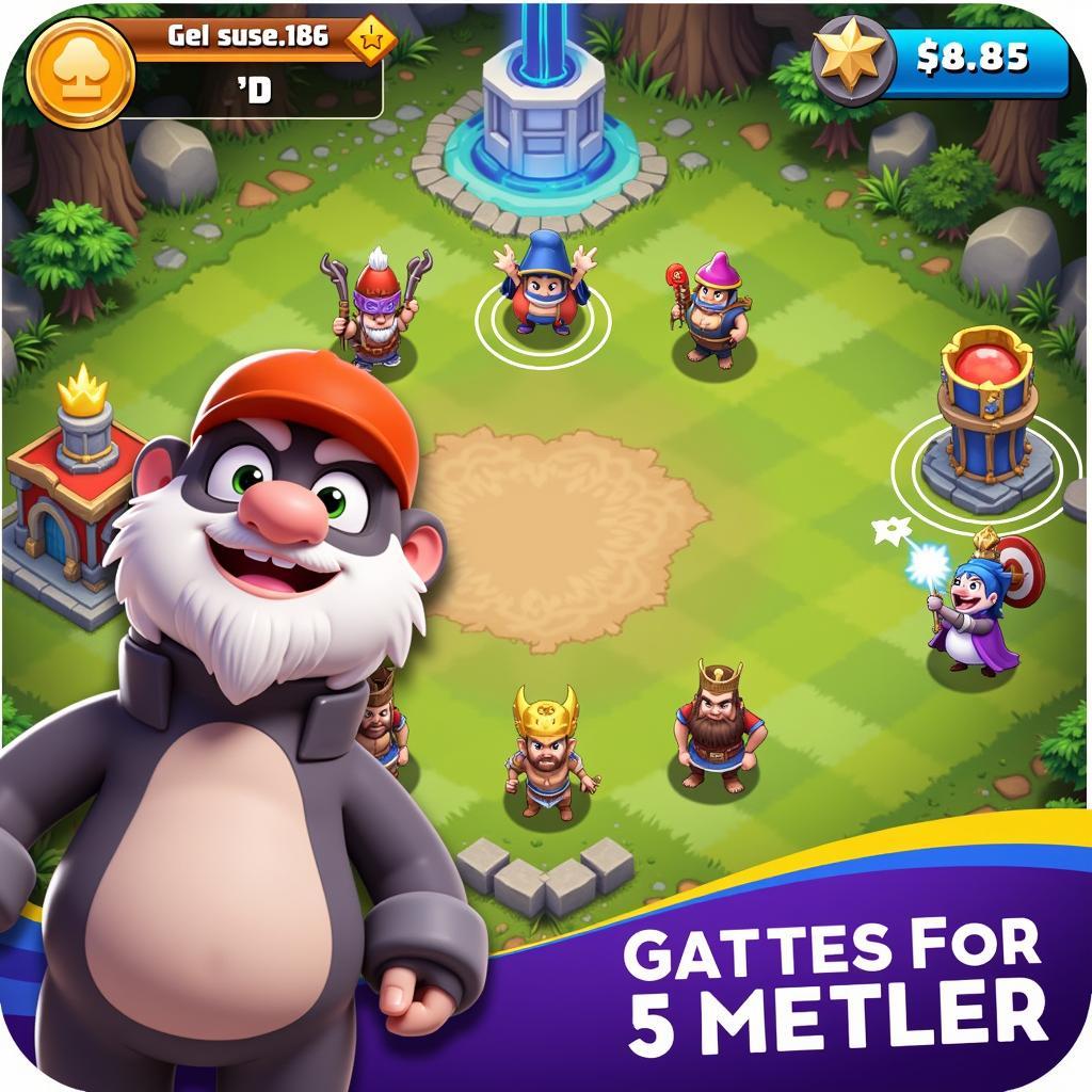 Card War Kingdom Mod APK Gameplay Screenshot