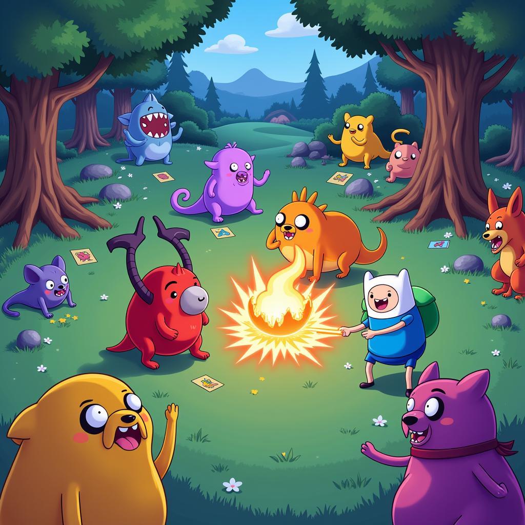 Card Wars Gameplay Screenshot