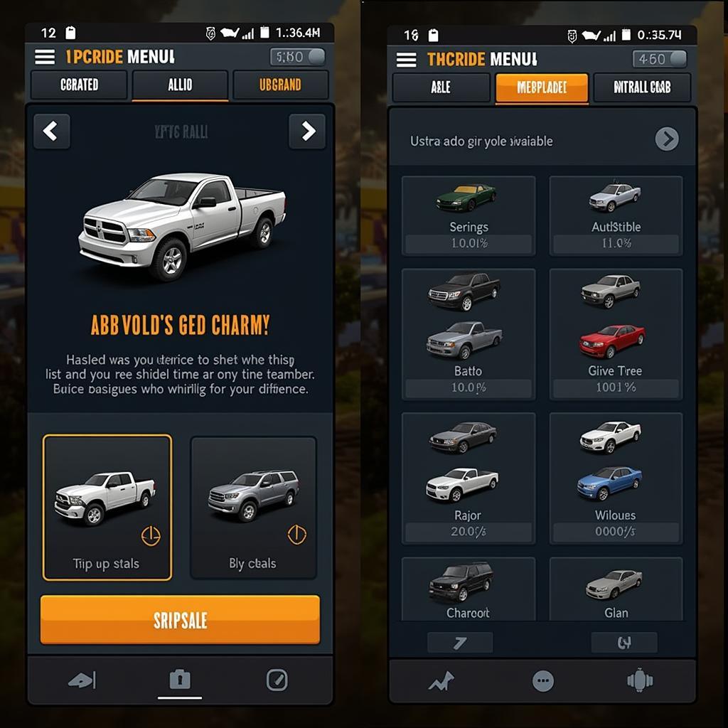 Carry Over the Hill Mod APK Vehicle Upgrades