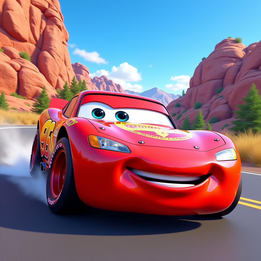 Cars Fast as Lightning Mod Apk Gameplay