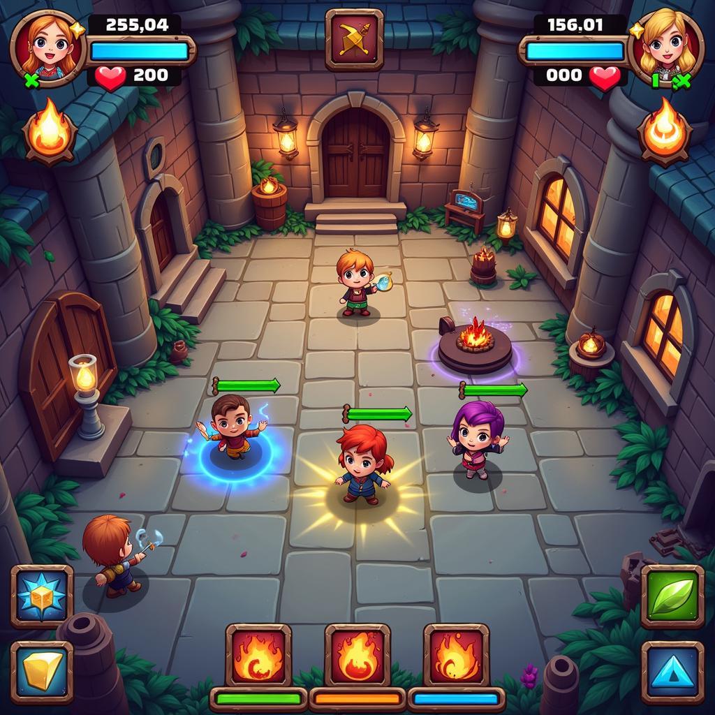 Cartoon Dungeon Mod APK Gameplay Screenshot