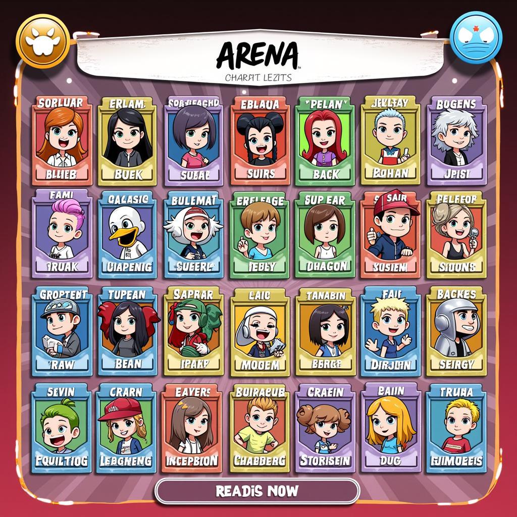 Cartoon Network Arena Mod Apk Character Roster