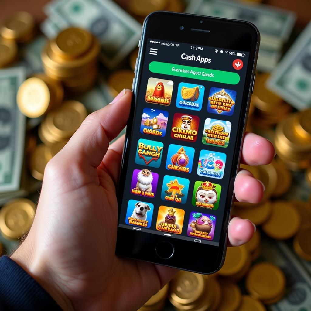 Cash APK Games on Mobile Phone