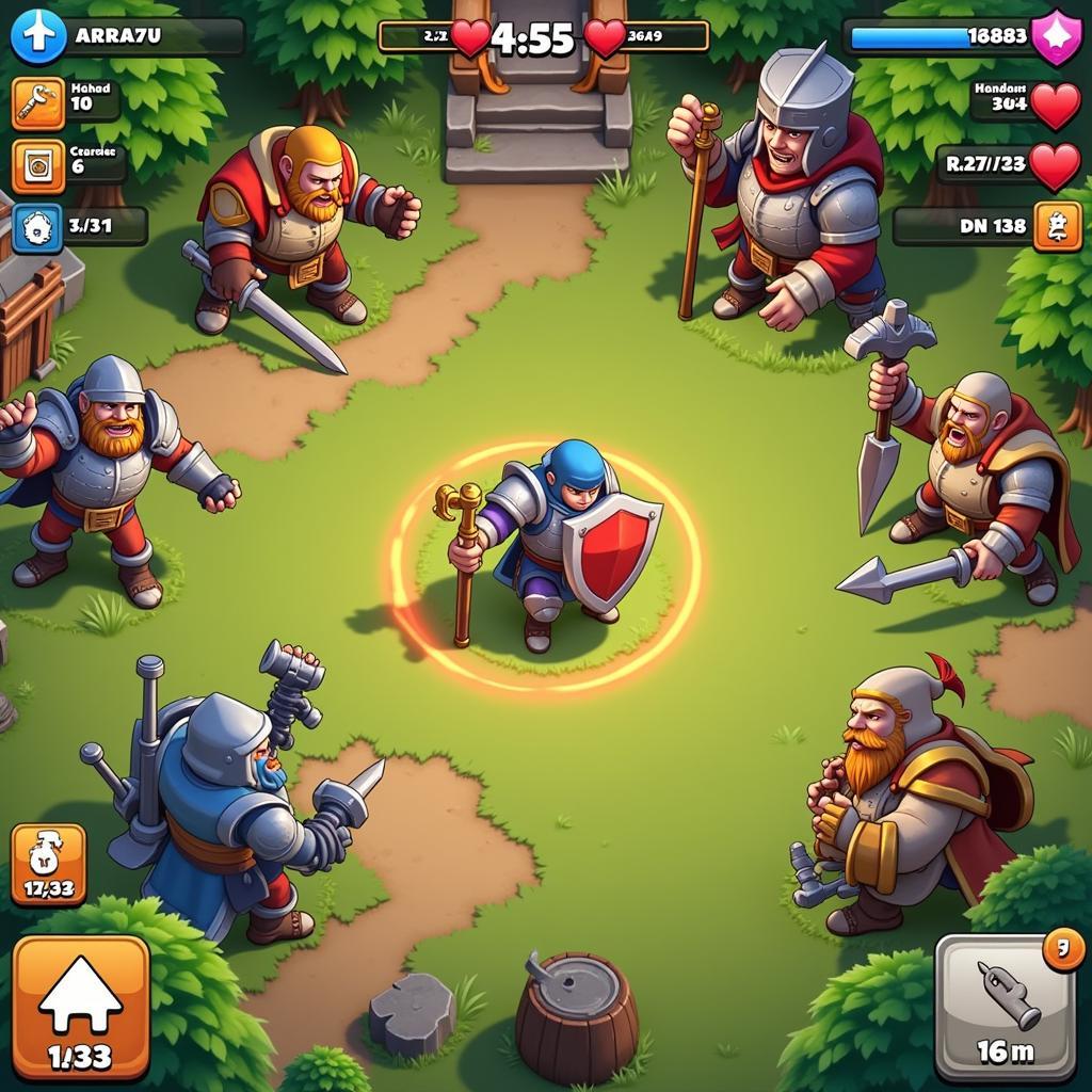 Castle Clash Gameplay Screenshot