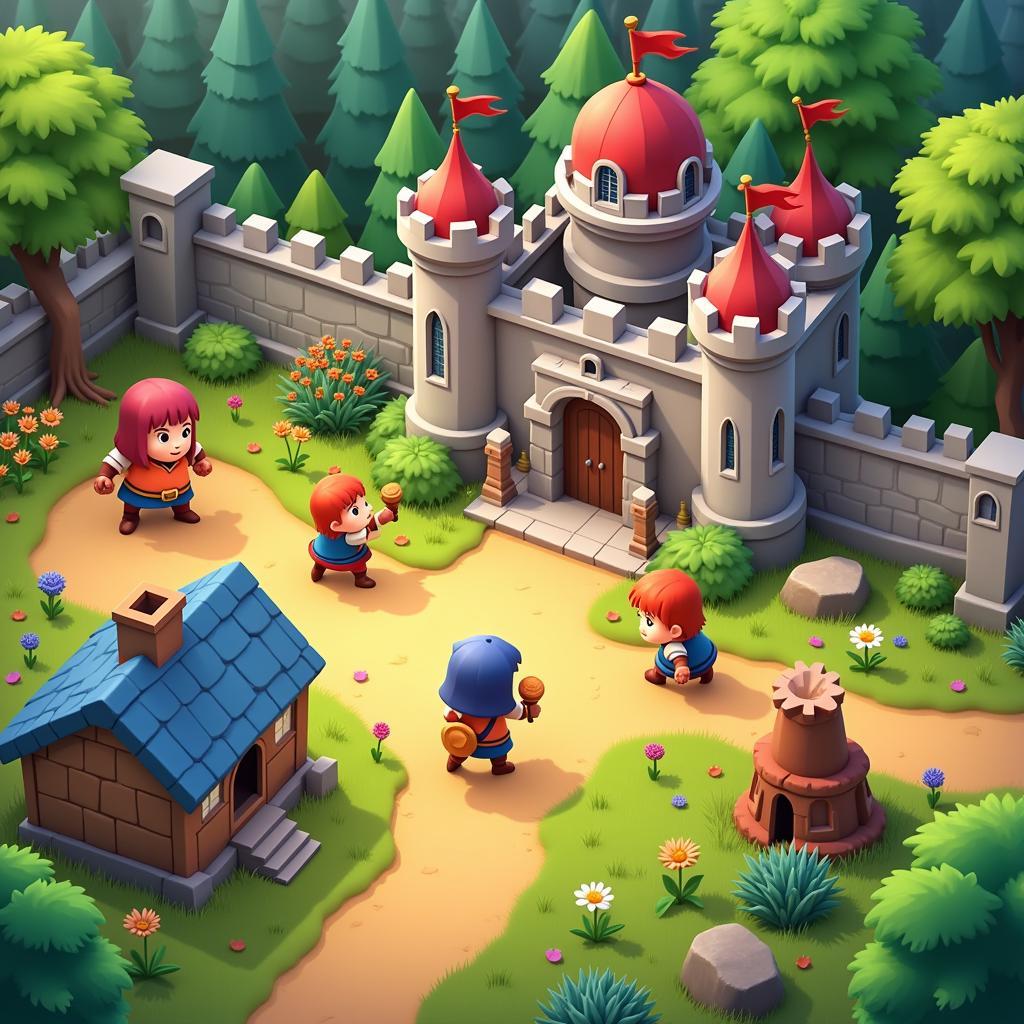 Castle Clash Gameplay Screenshot