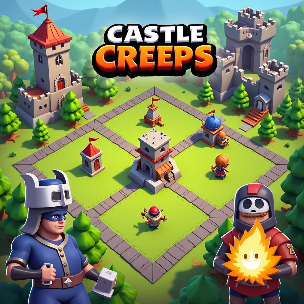 Castle Creeps Mod APK Gameplay Screenshot