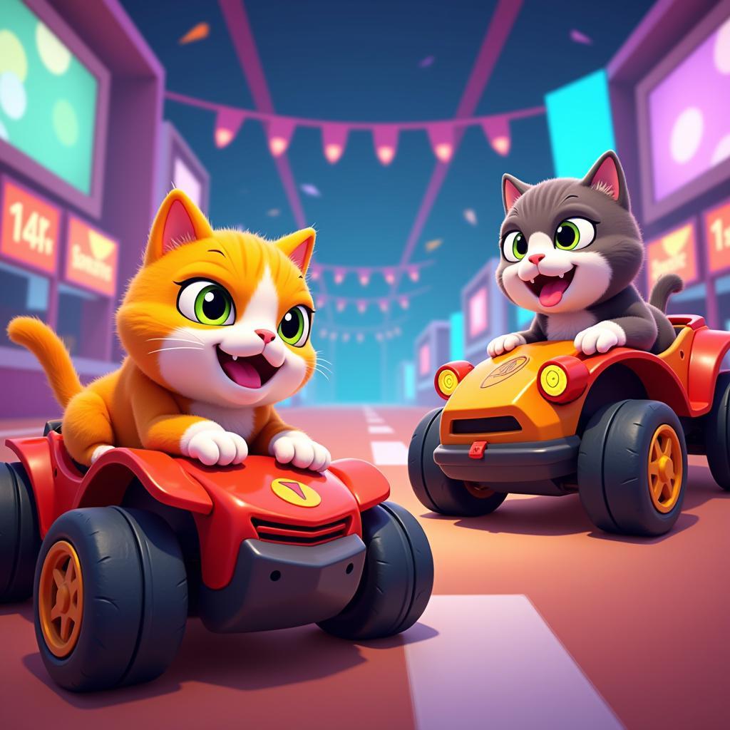 Cat Crash Arena Turbo Stars Gameplay