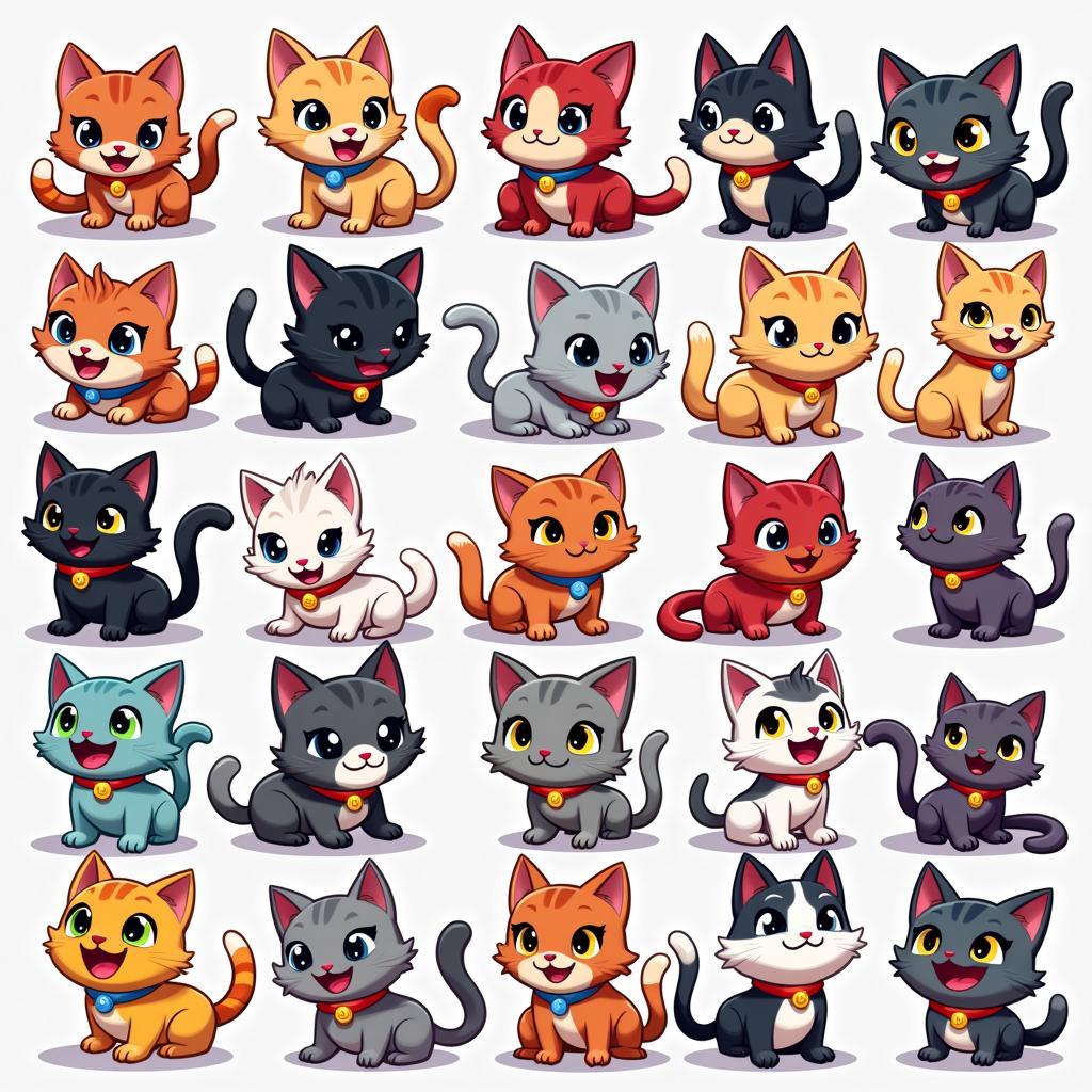 Cats Arena Turbo Stars Characters Lineup