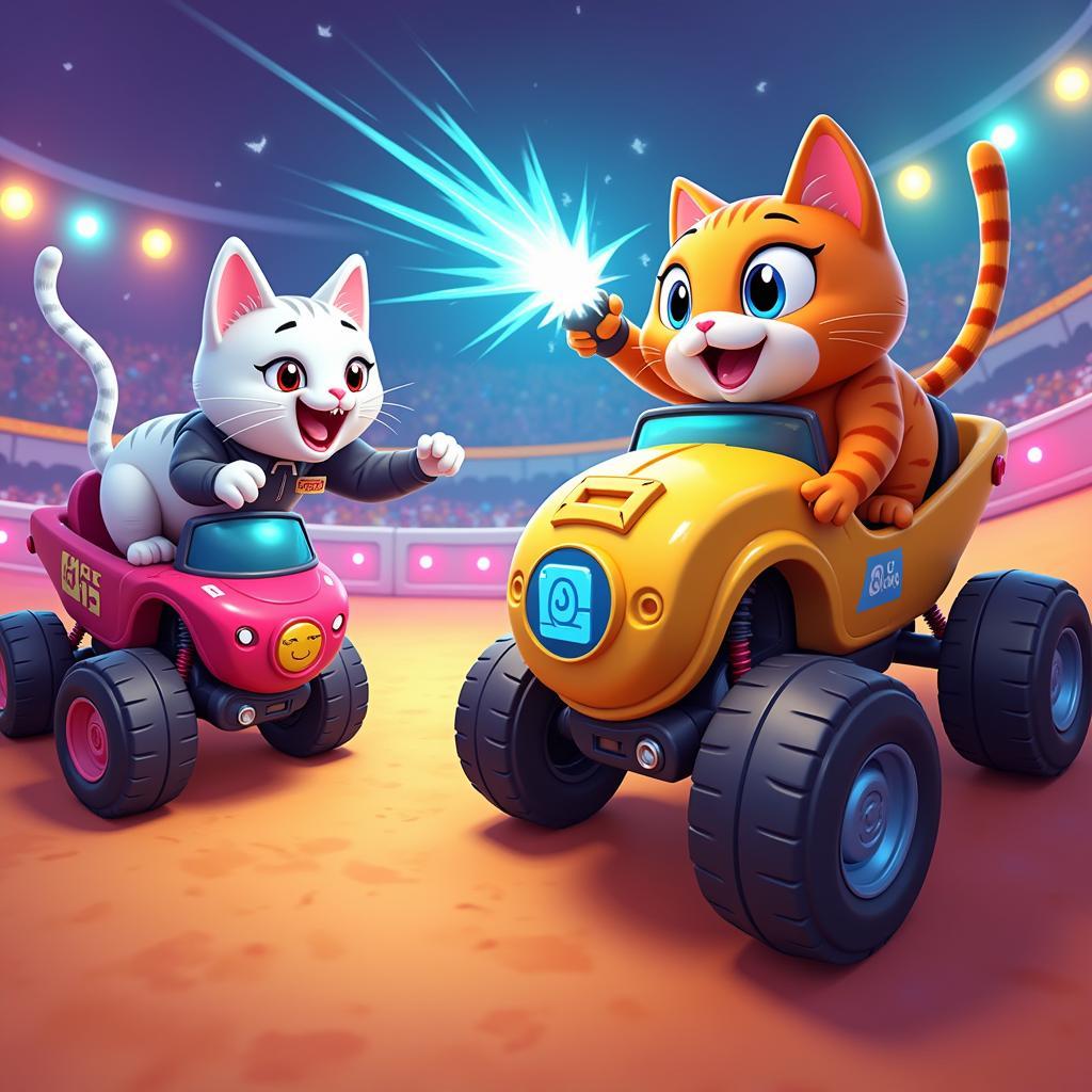 Cats Turbo Arena Gameplay