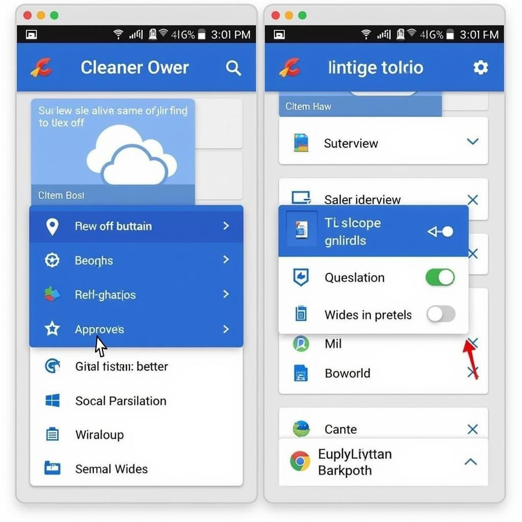 CCleaner Pro APK 2019 Interface