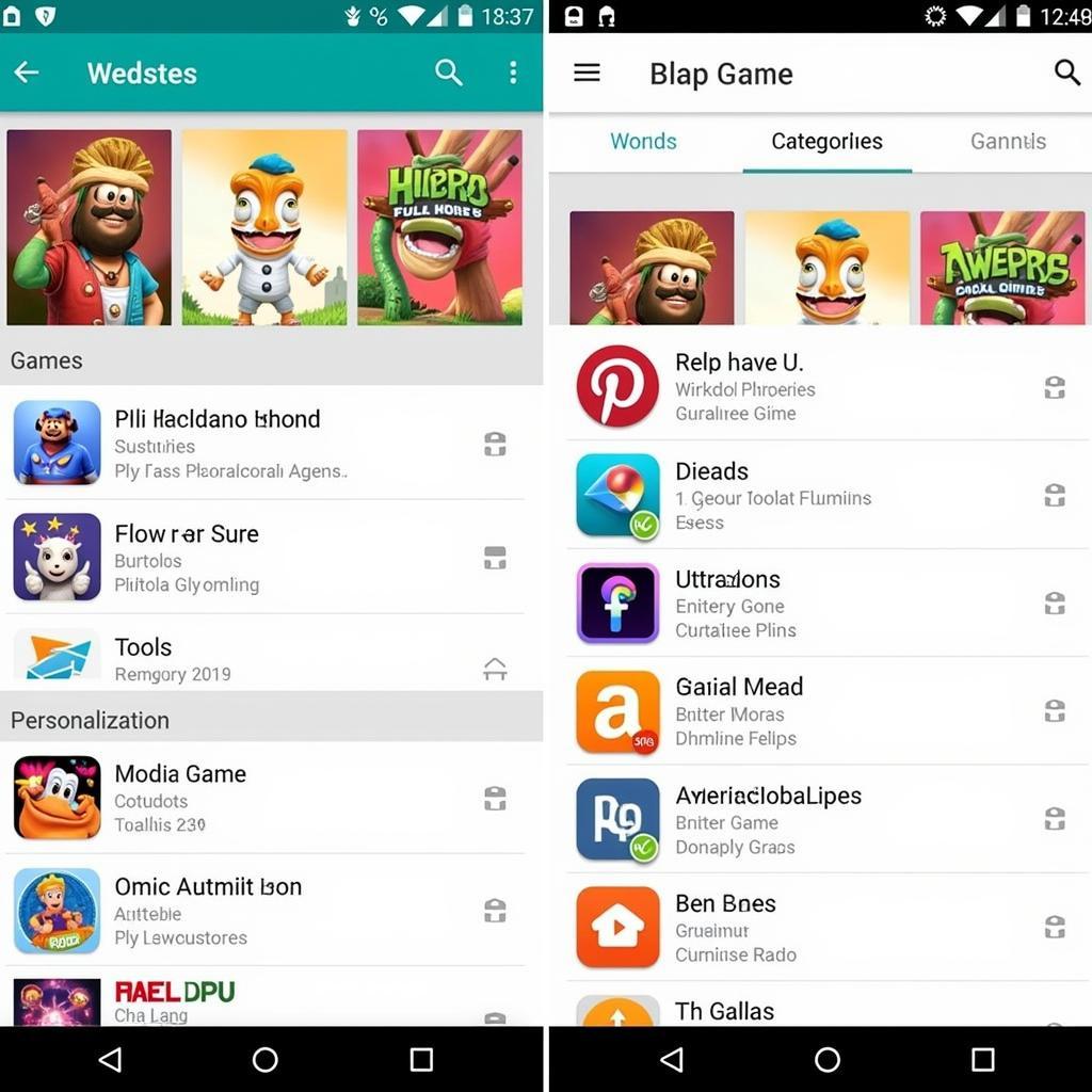 Ch Play APK 4.4.4 App Categories