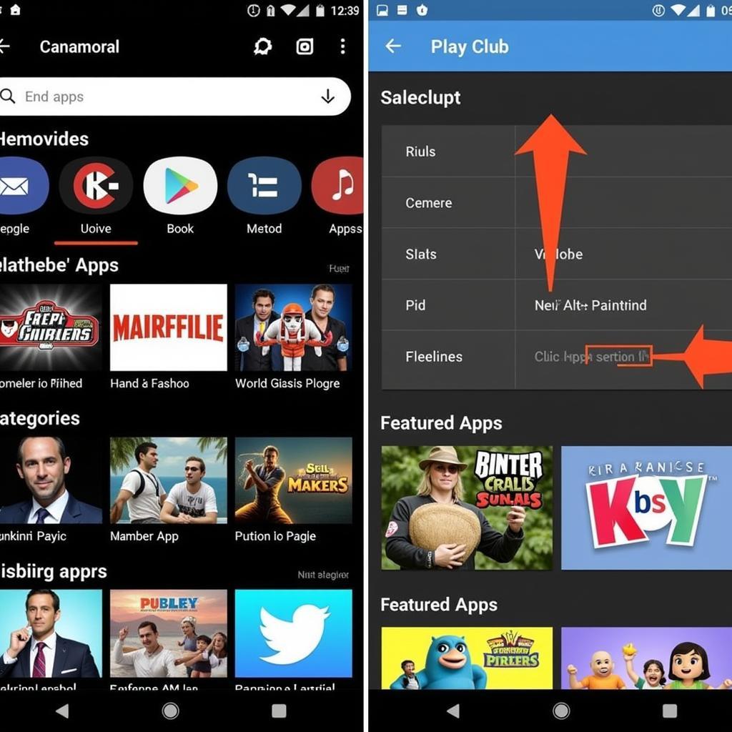 Ch Play APK 4.4.4 Interface