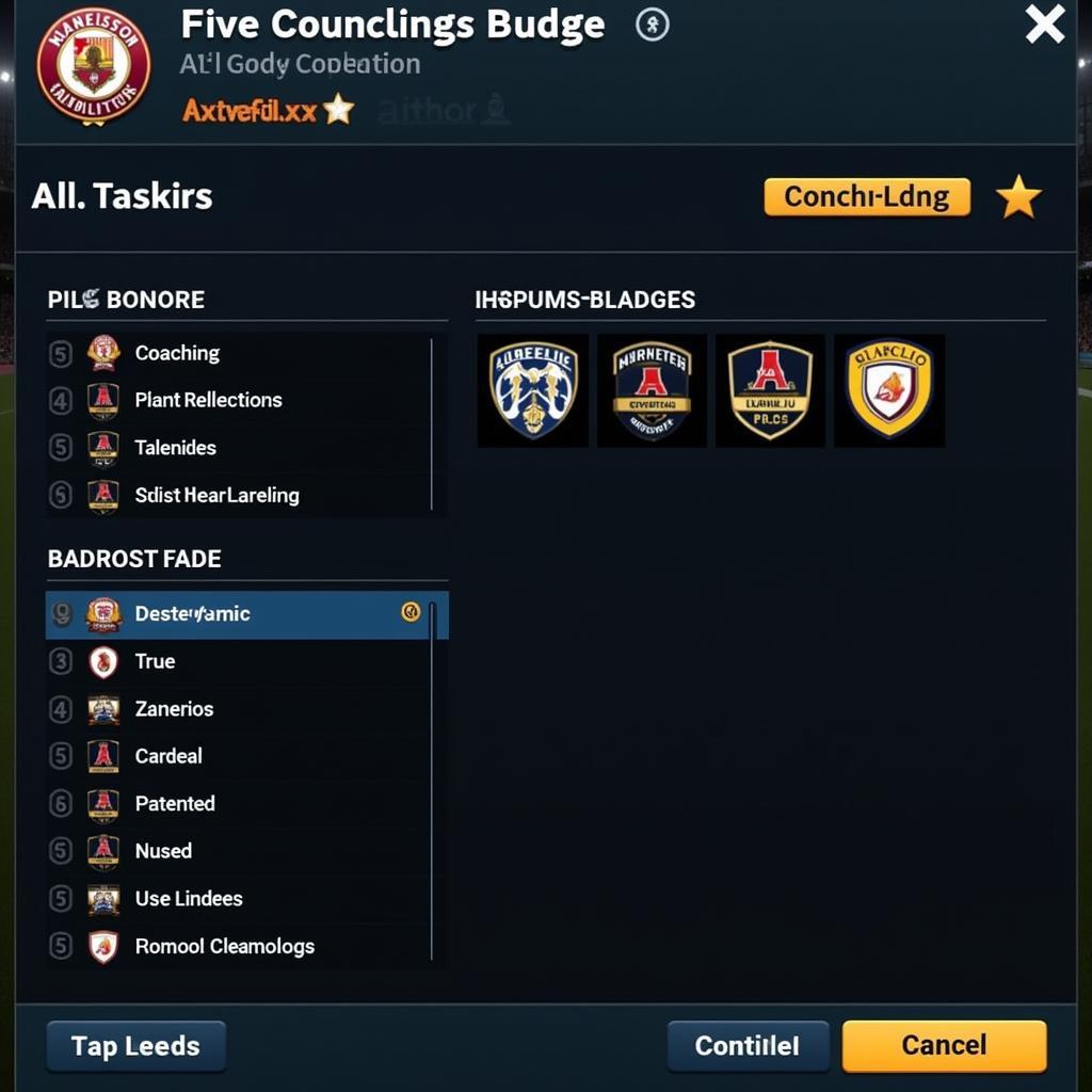 Championship Manager Mod Apk Coaching Badge Gameplay