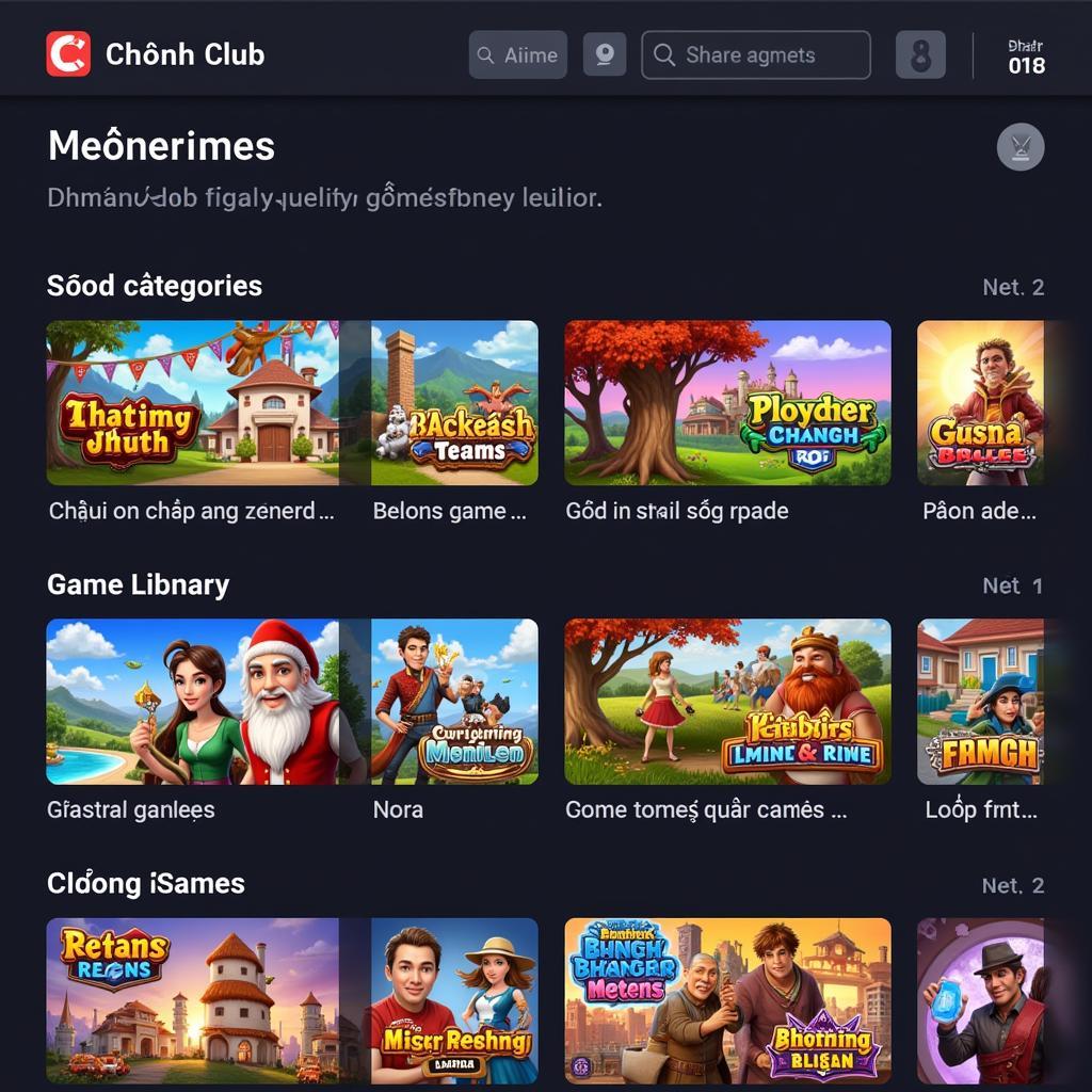 Chảnh Club APK Game Library