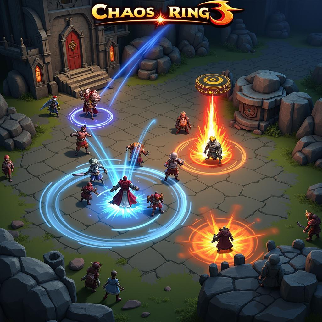 Chaos Ring 3 Battle Scene