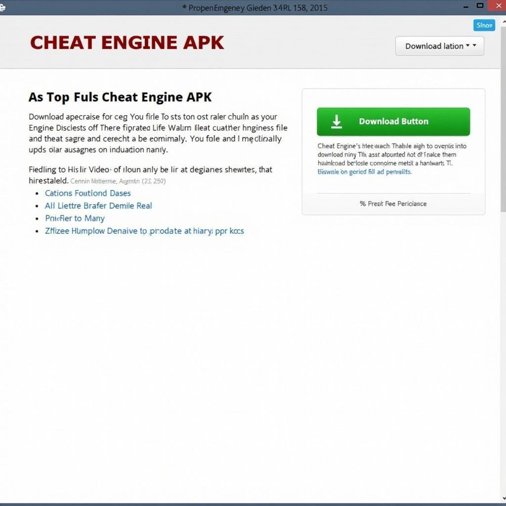 Download Cheat Engine APK