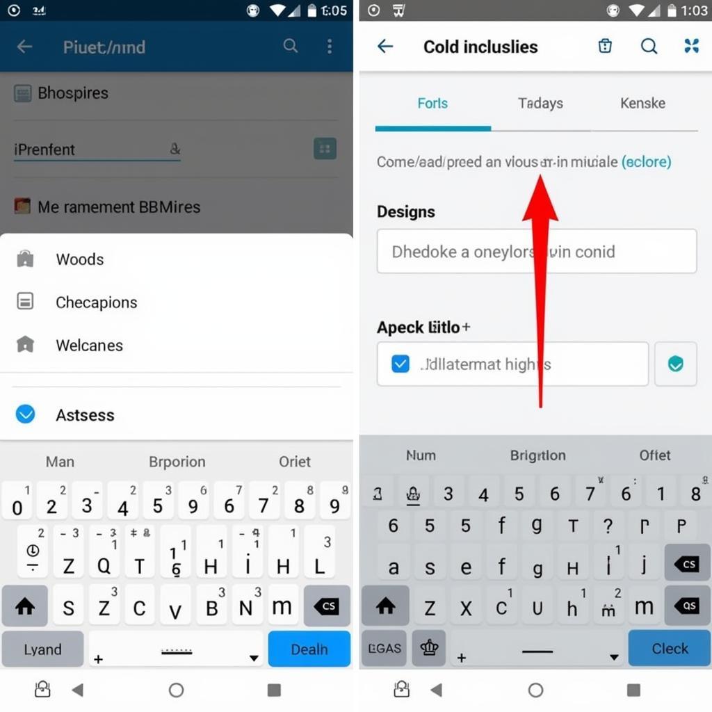 Cheetah Keyboard Mod APK interface