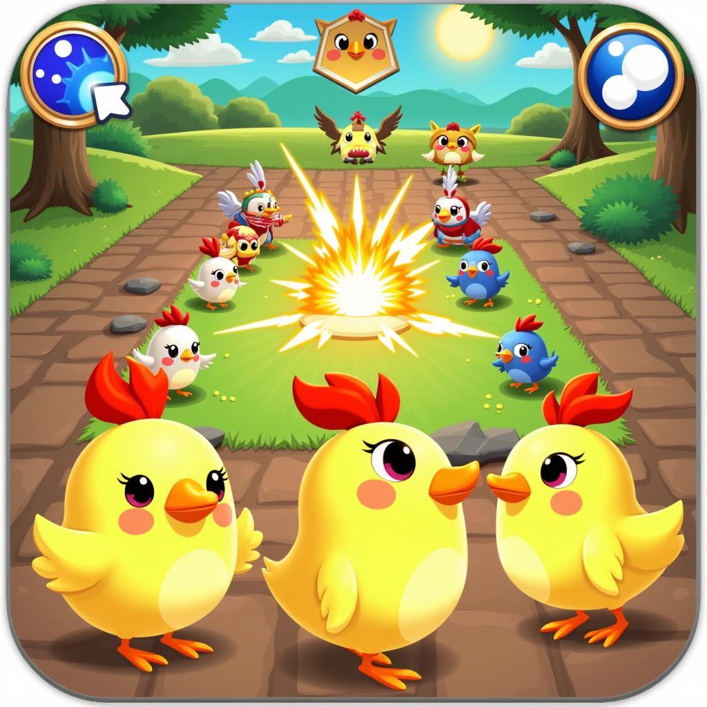 Chick Wars Gameplay Screenshot