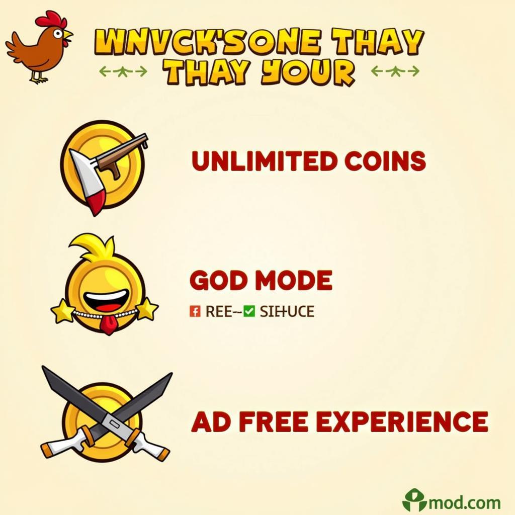 Chicken Shooter Mod APK Features